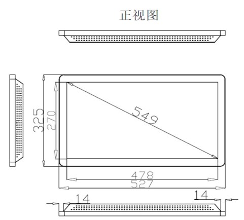LOTV422T整机结构图